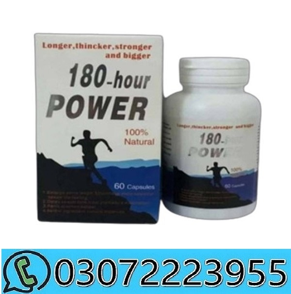 180 hour power capsules in pakistan
