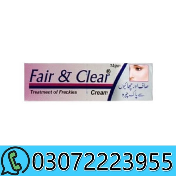 Fair Clear Cream in Pakistan