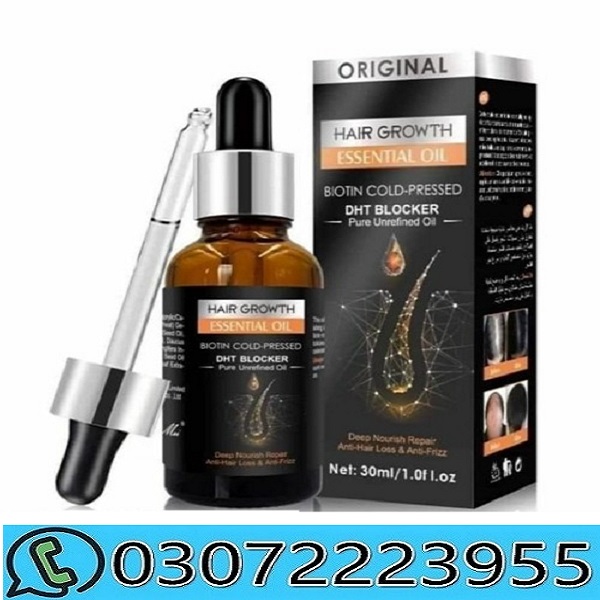 Hair growth Essential Oil Biotin in Pakistan