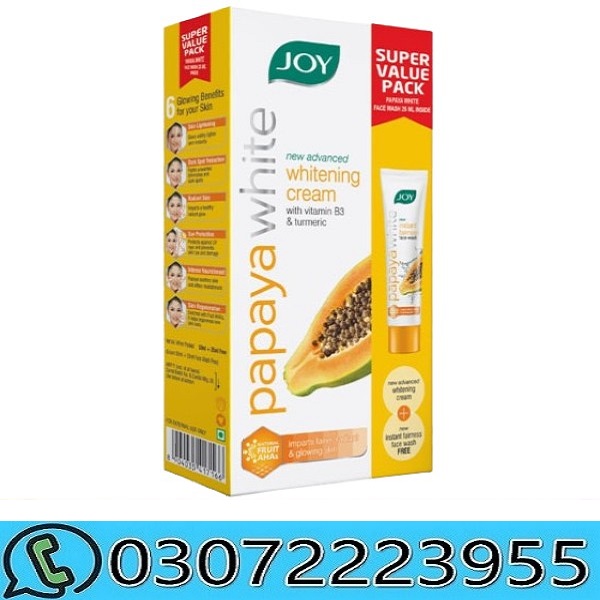Joy Papaya Brightening Cream in Pakistan