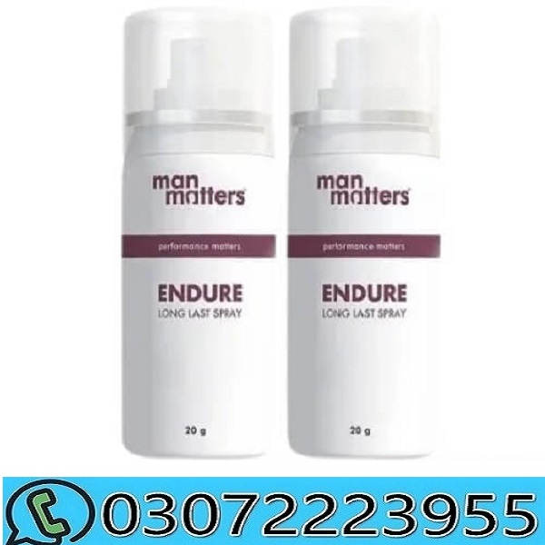 Man Matters Endure Delay Spray in Pakistan