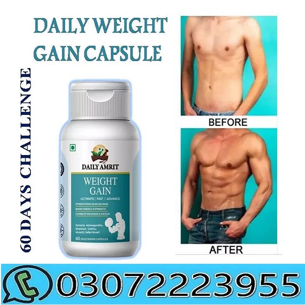 Nature Zone Weight Gain Capsule in Pakistan