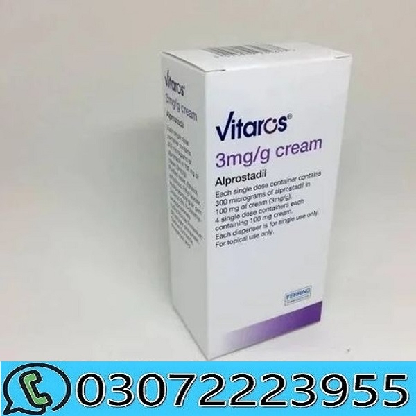Vitaros Cream in Pakistan