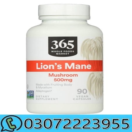 365 Lion’S Mane Mushroom 500mg in Pakistan