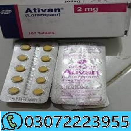 Ativan Lorazepam 2mg Tablets in Pakistan