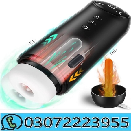 Automatic Sucking Male Masturbators Cup Heating Pocket