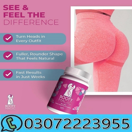 Booty Magic Butt Enhancement Capsules in Pakistan