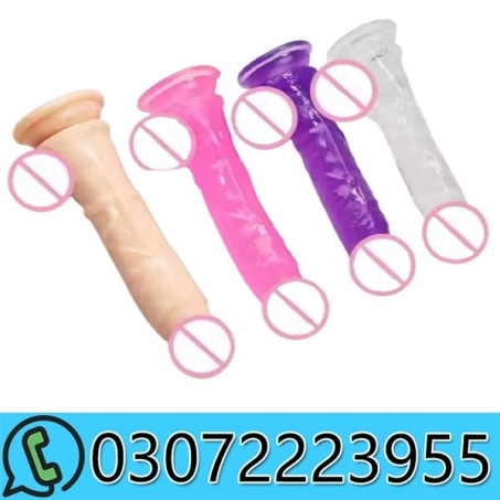 Crystal Penis Twin Color Dildo In Pakistan