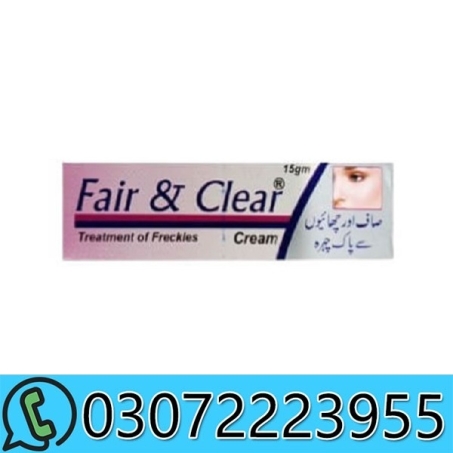Fair Clear Cream in Pakistan