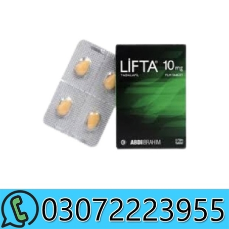 Lifta 20 mg Tadalafil Film Tablets in Pakistan