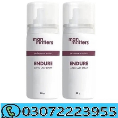 Man Matters Endure Delay Spray in Pakistan