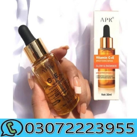 Apk vitamin C+E Brightening Face serum in Pakistan