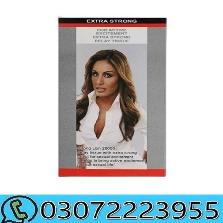 Strong Lion Power 28000 Delay Tissue in Pakistan
