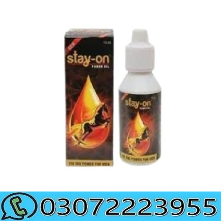 stay-On Power Oil For Men in Pakistan